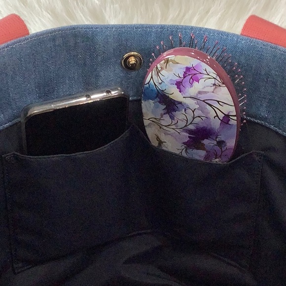 NEW 🌸 Coach | Flower Patterns Casual Style Denim - Picture 13 of 16